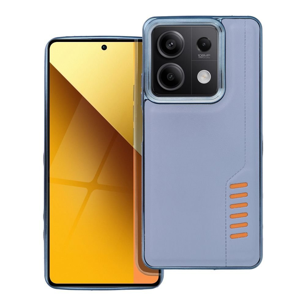 OEM Θήκη PU Leather Milano για το Xiaomi Redmi Note 13 5G Blue