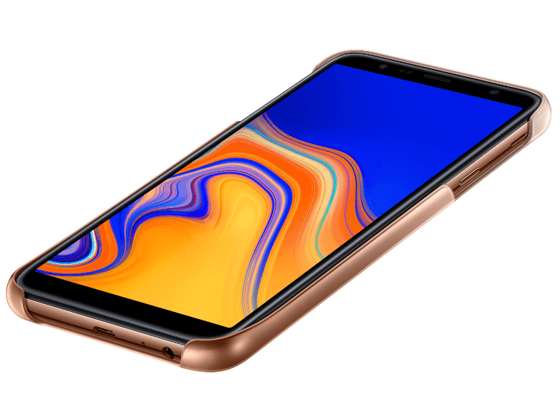 Official Gradation Cover - Σκληρή Θήκη Samsung Galaxy J4 Plus 2018 - Gold (EF-AJ415CFEGWW)