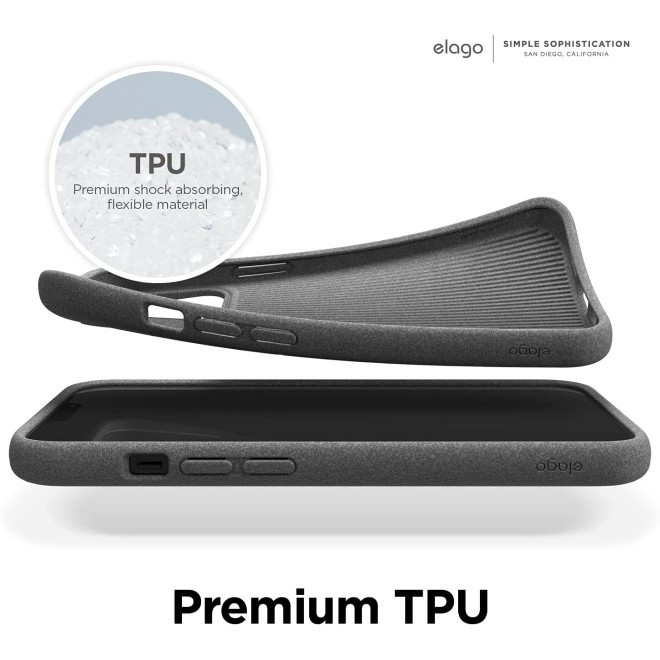 Elago Pebble Θήκη Premium Σιλικόνης Apple iPhone 13 - Stone (ES13PB61-ST)