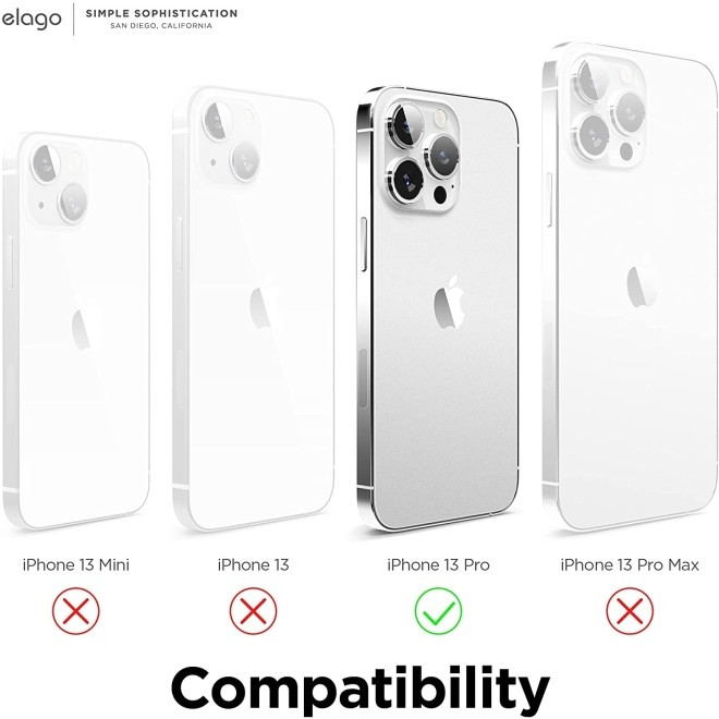 Elago Θήκη Glide - Apple iPhone 13 Pro - Dark Gray / Yellow (ES13GL61PRO-DGYYE)