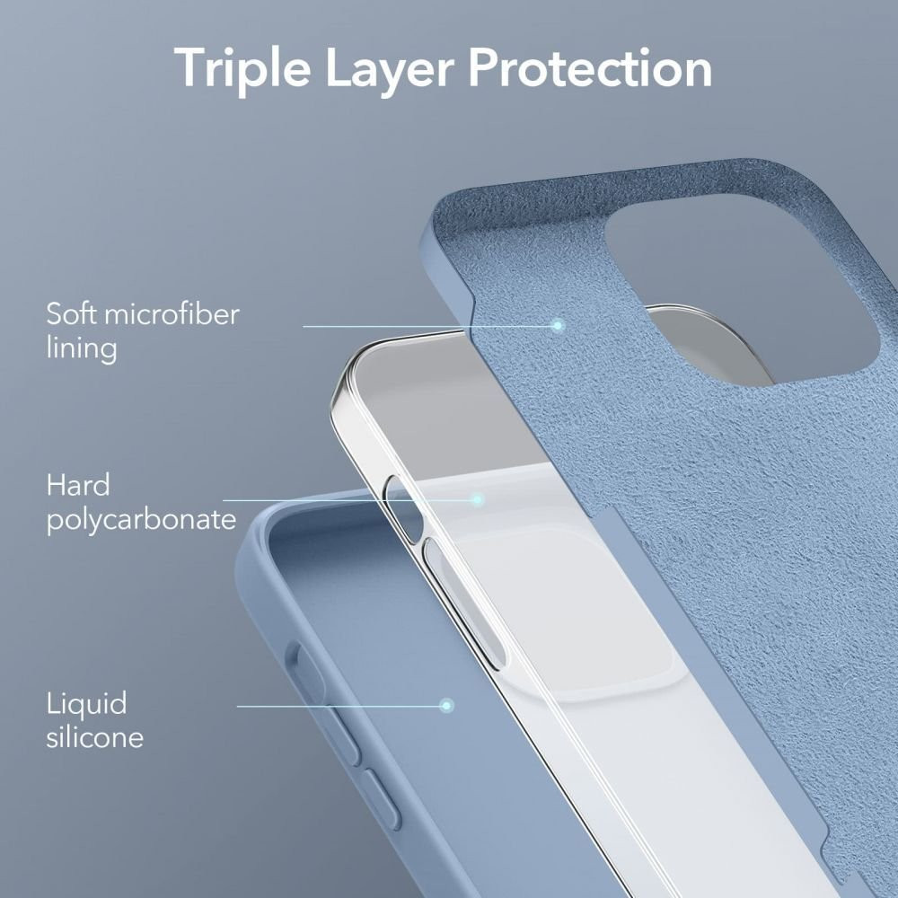 ESR Θήκη Σιλικόνης iPhone 13 Pro Cloud Case - Light Blue
