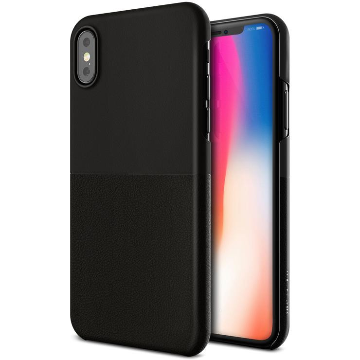 VRS Design Θήκη Skin Fit iPhone X / 10 - Black 
