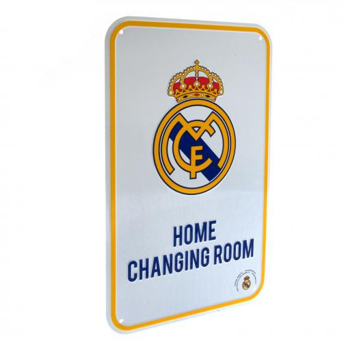 Μεταλλική διακοσμητική πινακίδα Real Madrid - Home Changing Room