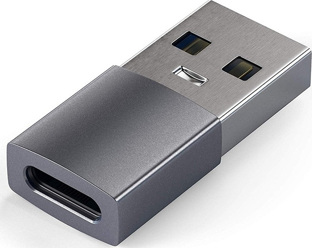 Satechi Αντάπτορας USB-A (male) σε Type-C (female) - Space Gray (ST-TAUCM)