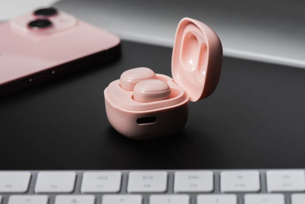 Blue Star True Wireless TWS Mini A19 - Ασύρματα Ακουστικά - Light Pink (5903396265921)