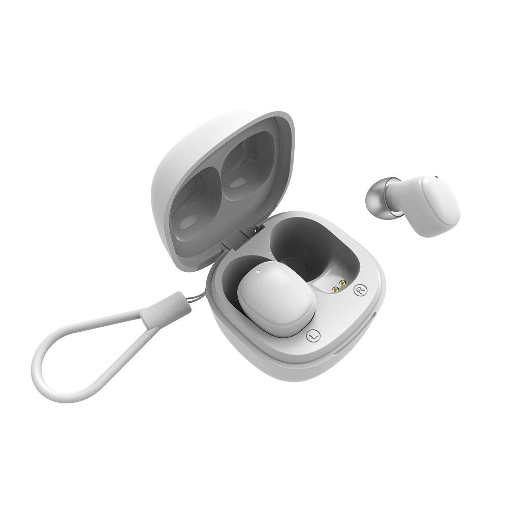 Blue Star True Wireless TWS Mini A19 - Ασύρματα Ακουστικά - White (5903396265914)
