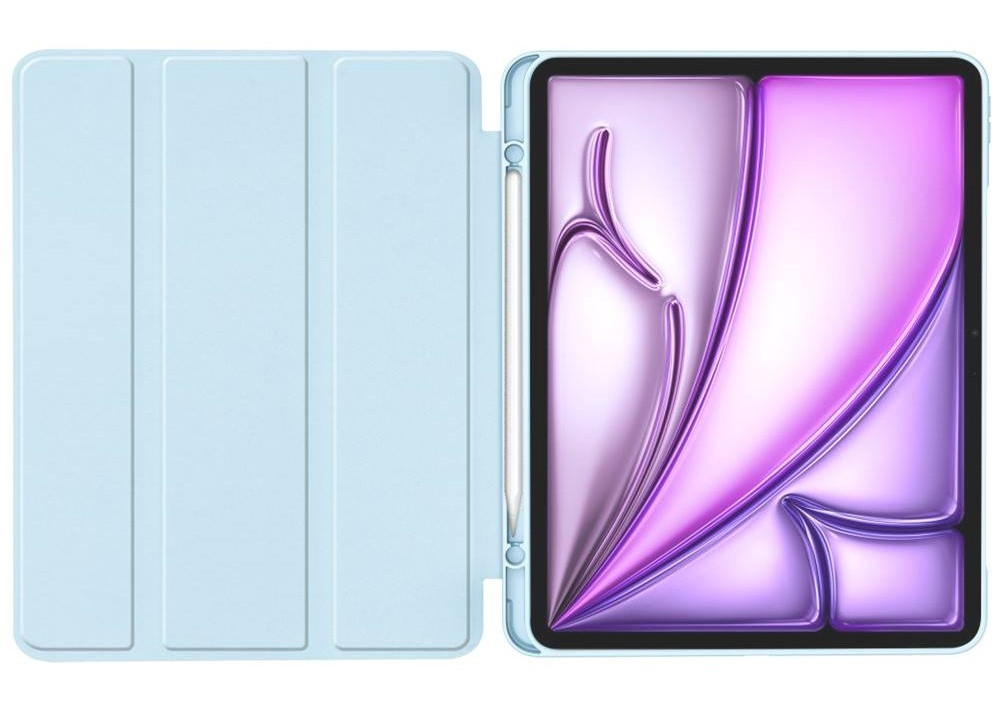 Flip Θήκη με Υποδοχή για Apple Pencil - Apple iPad Air 13" 2024 - Tech-Protect SC Pen Smartcase - Sky Blue (5906302309917)