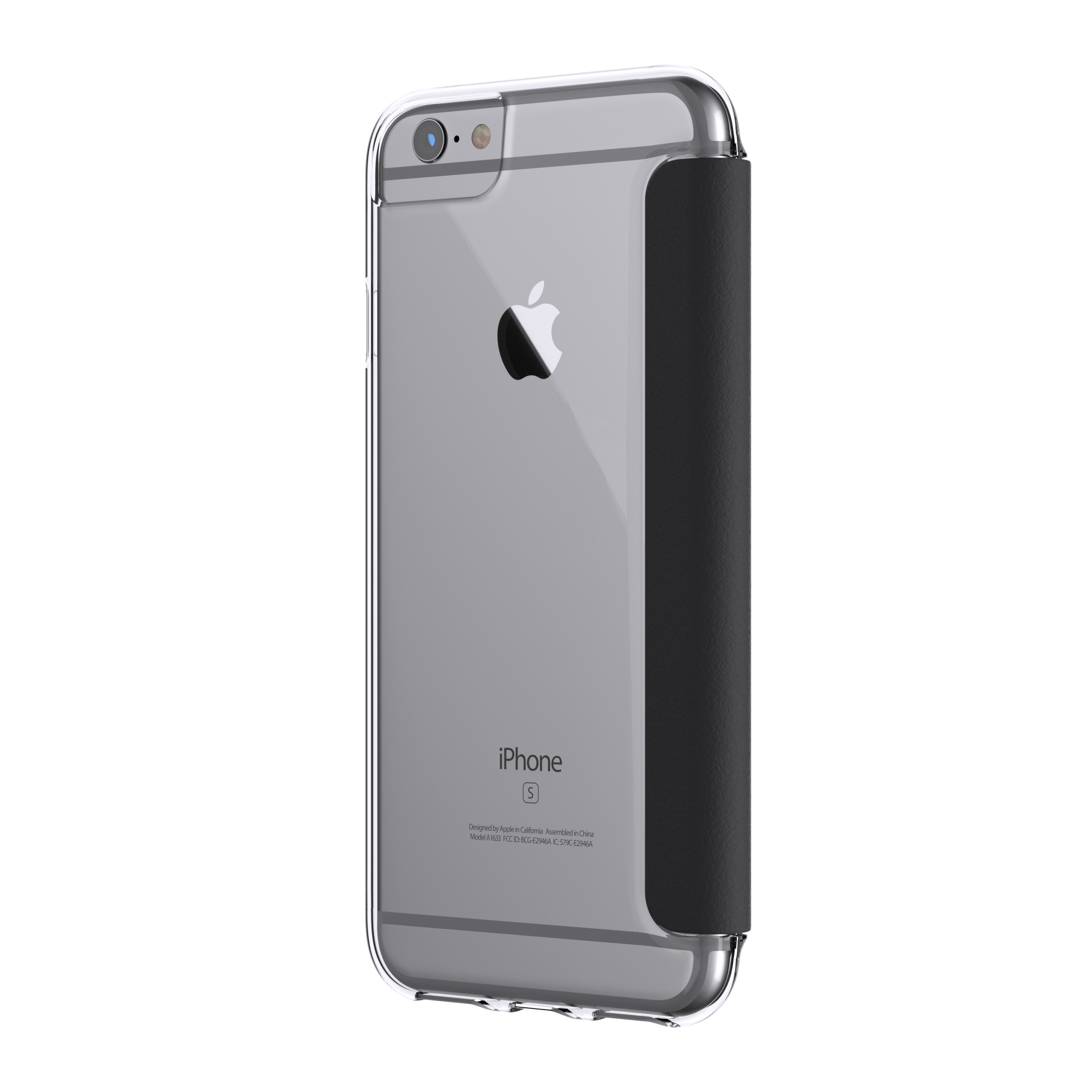 Griffin iPhone 7 Reveal Wallet Black / Clear (GB42753)
