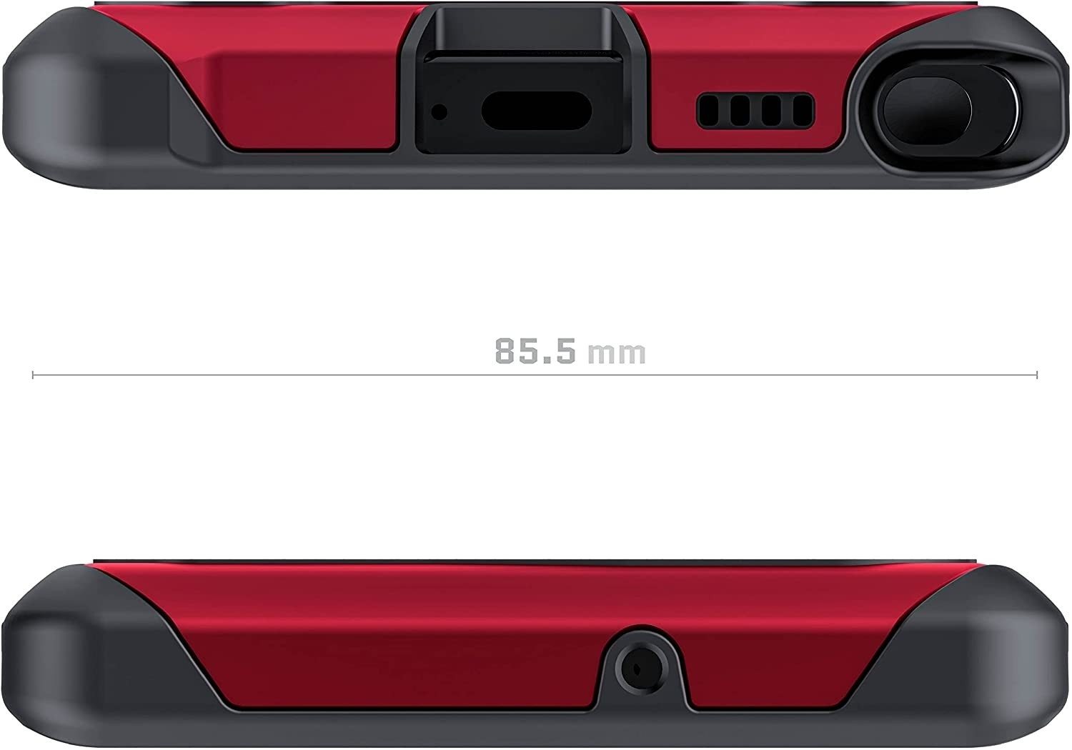Ghostek Atomic Slim 4 - Ανθεκτική Θήκη Samsung Galaxy S22 Ultra 5G - Red (GHOCAS2956)