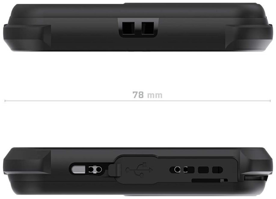 Ghostek Nautical 4 - Ανθεκτική Αδιάβροχη Θήκη MagSafe με Περιστρεφόμενο Κλιπ Ζώνης - Apple iPhone 13 - Clear (GHOCAS2878)