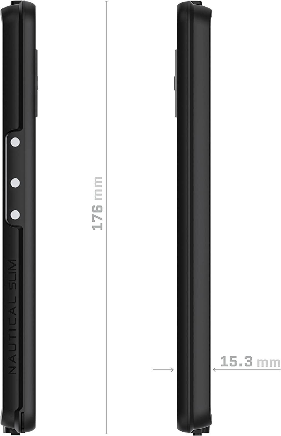 Ghostek Nautical Slim - Ανθεκτική Αδιάβροχη Θήκη Google Pixel 6 Pro - Black (GHOCAS3022)