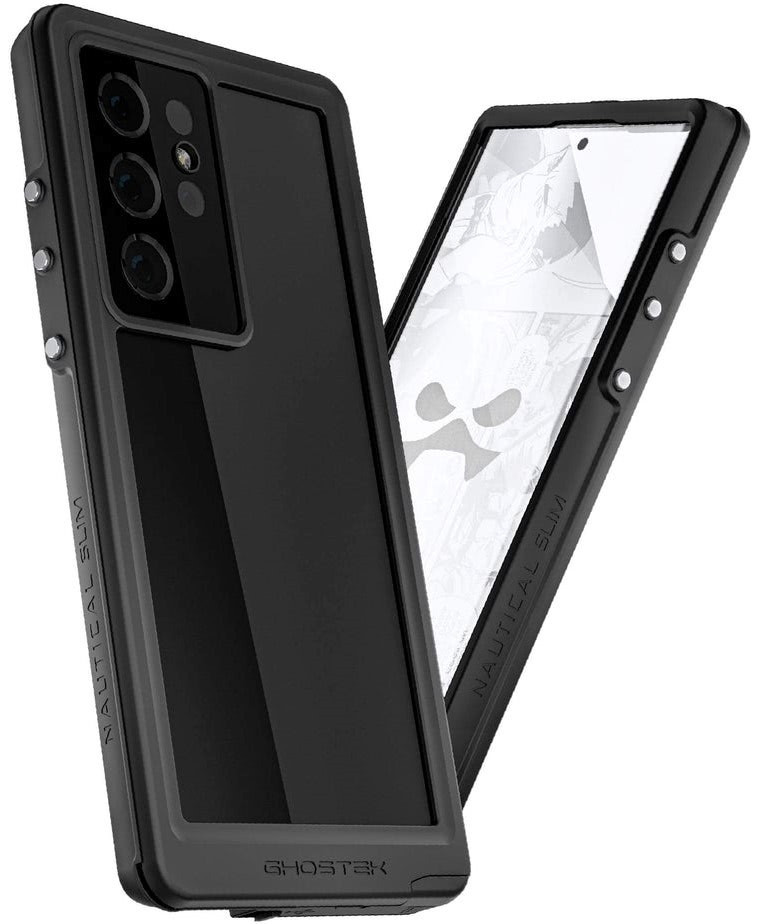 Ghostek Nautical Slim - Ανθεκτική Αδιάβροχη Θήκη Samsung Galaxy S22 Ultra 5G - Clear (GHOCAS3035)