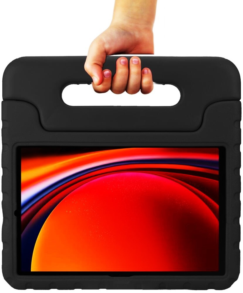 HappyCase Ανθεκτική Θήκη για Παιδιά - Samsung Galaxy Tab S9 11'' X710 / X716B - Black (8719246407949)