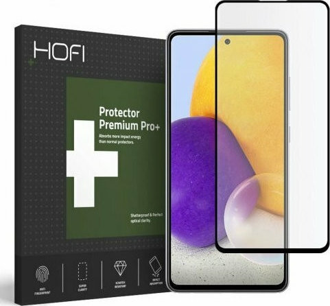 Hofi Premium Pro+ Tempered Glass Fullface Αντιχαρακτικό Γυαλί Οθόνης Realme 8 / 8 Pro - Black (6216990211225)