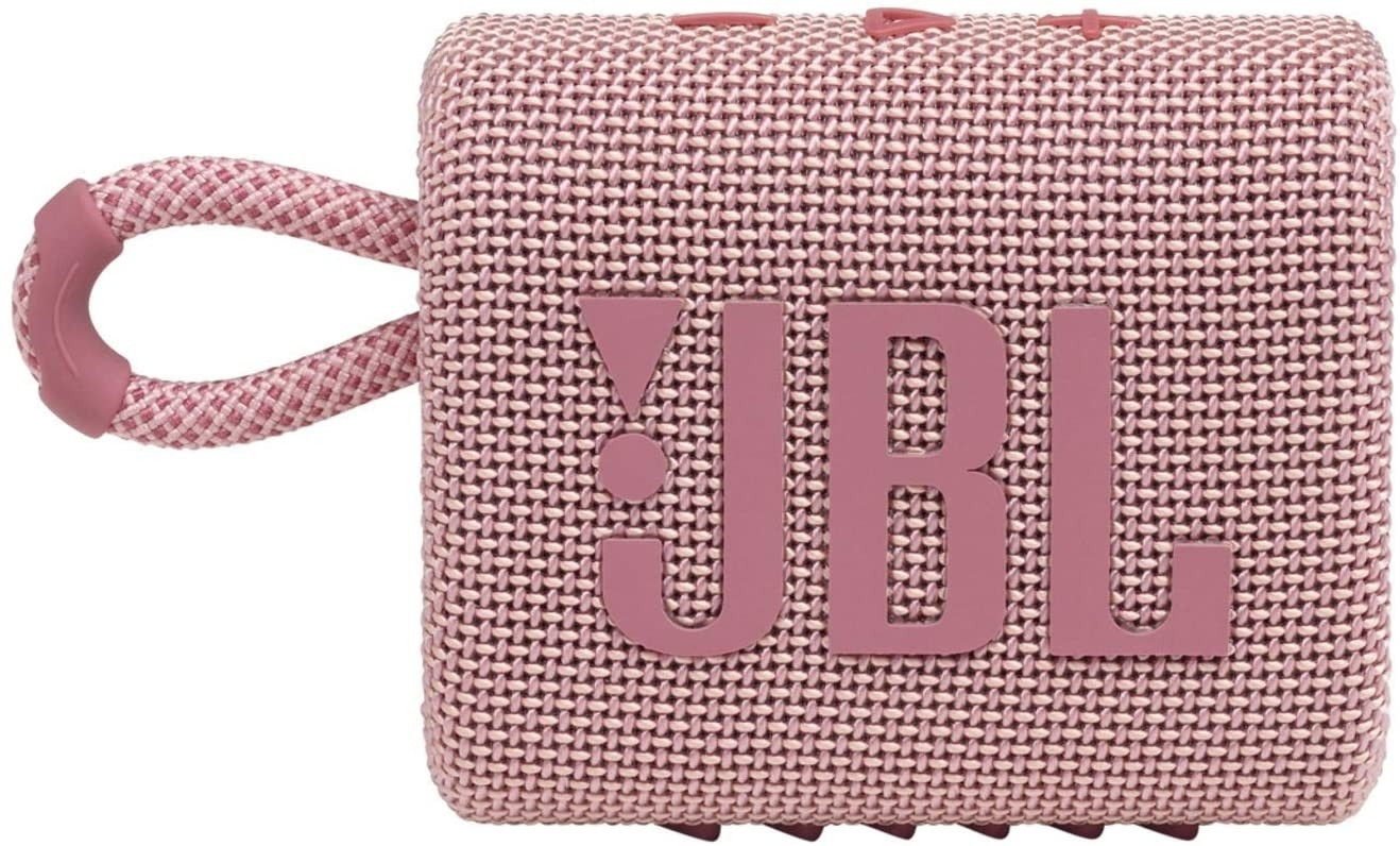 JBL Go3 Bluetooth Speaker - Αδιάβροχο Ασύρματο Ηχείο - Pink