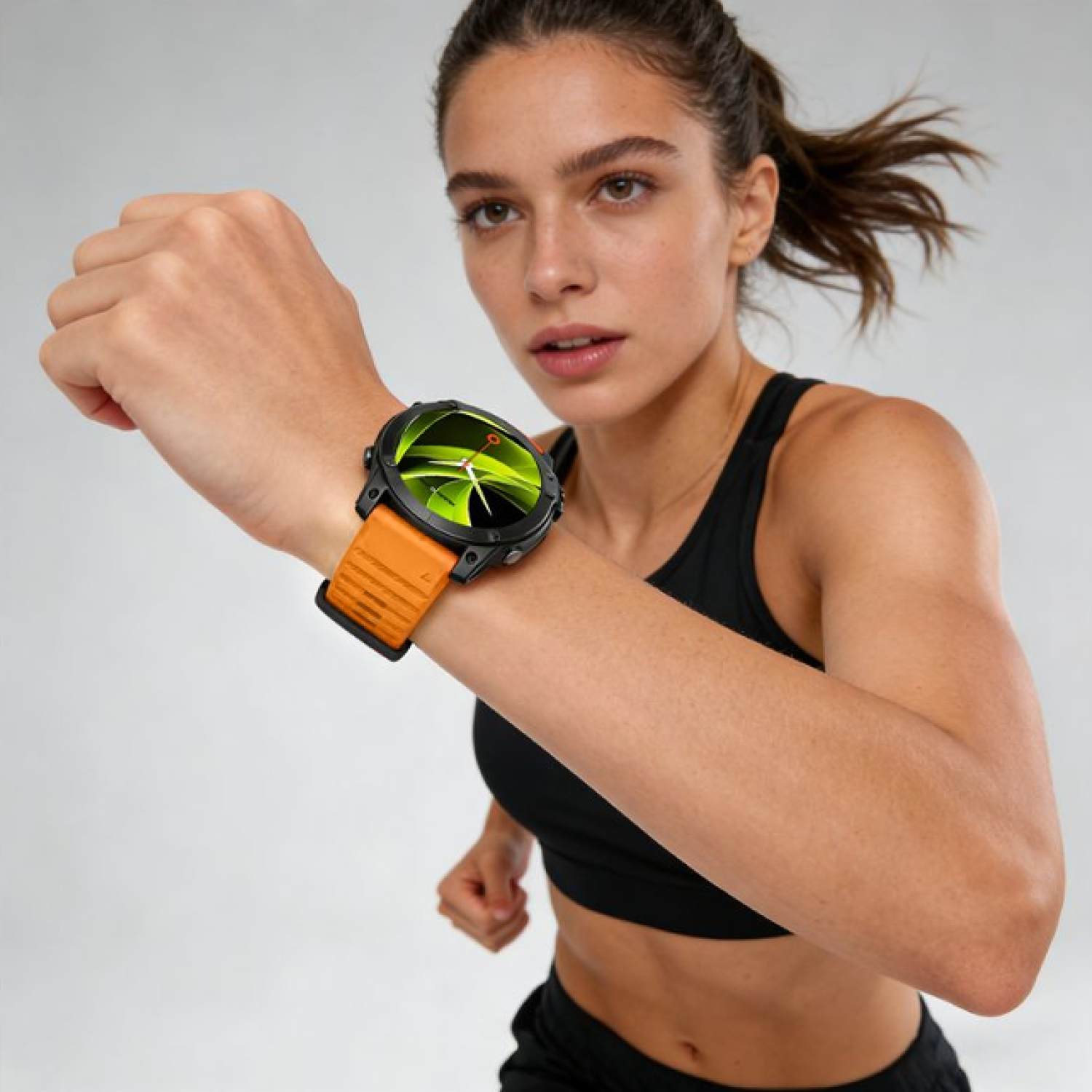 Λουράκι Garmin Watch 26mm Mobile Origin Easy Strap ES2 Quick Fit Σιλικόνης - Orange (MO-ESS-26-ORG)