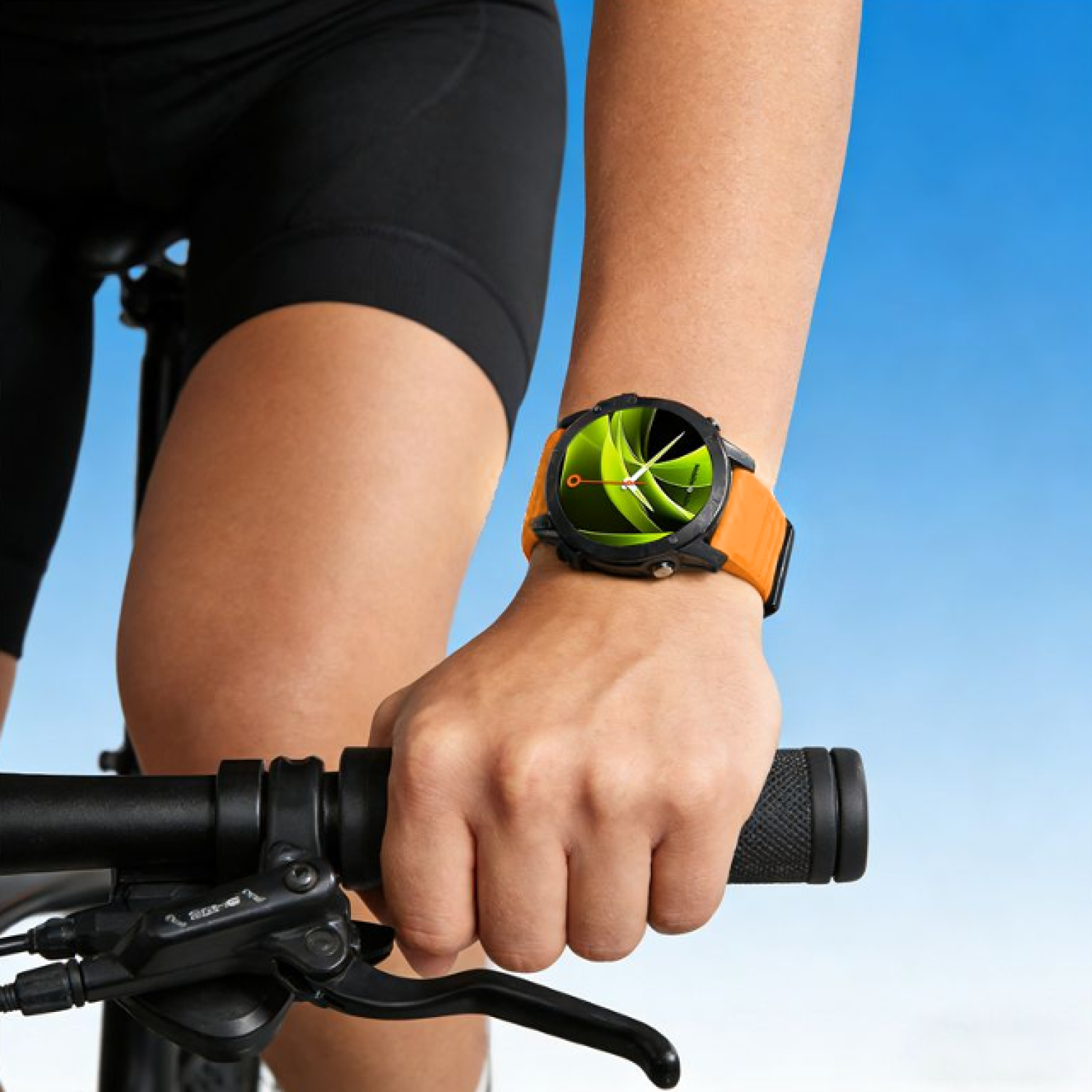 Λουράκι Garmin Watch 26mm Mobile Origin Easy Strap ES2 Quick Fit Σιλικόνης - Orange (MO-ESS-26-ORG)