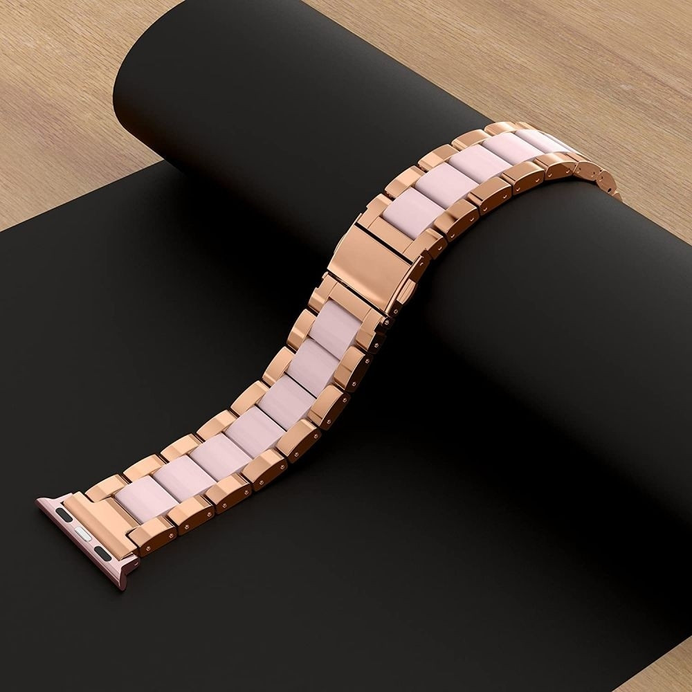 Tech-Protect Μεταλλικό Λουράκι Modern Apple Watch SE/7/6/5/4/3 (45/44/42mm) - Pearl (72201)