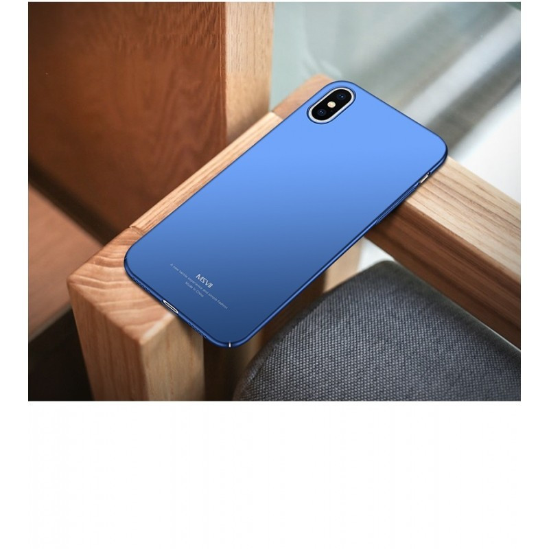MSVII Σκληρή Θήκη PC iPhone X / 10 - Blue