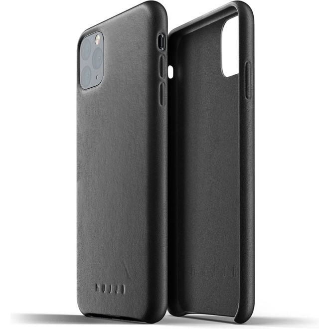 MUJJO Full Leather Case - Δερμάτινη Θήκη Apple iPhone 11 Pro Max - Black (MUJJO-CL-003-BK)