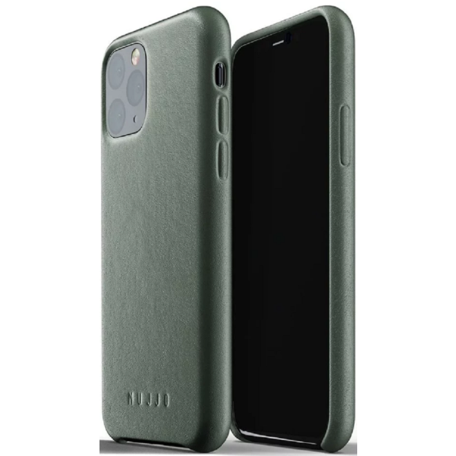MUJJO Full Leather Case - Δερμάτινη Θήκη Apple iPhone 11 Pro - Slate Green (MUJJO-CL-001-SG)
