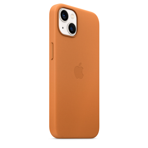 Official Apple Leather Case - Δερμάτινη Θήκη με MagSafe Apple iPhone 13 - Golden Brown