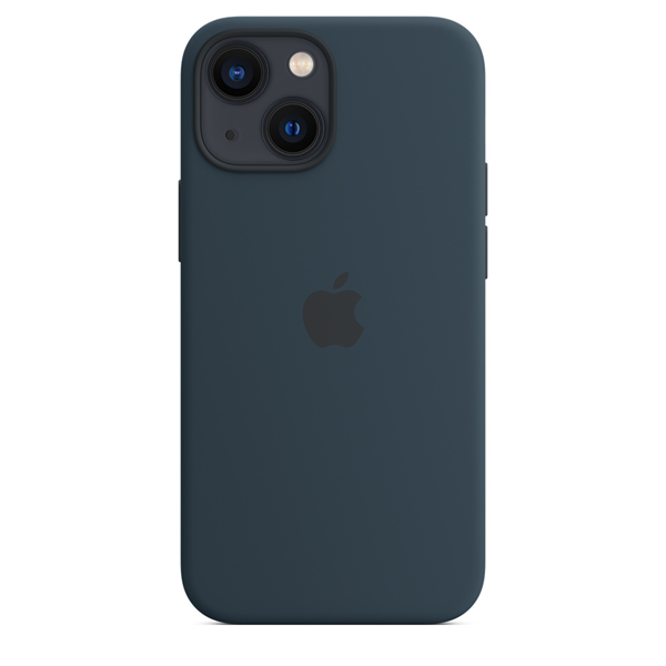 Official Apple Θήκη Σιλικόνης με MagSafe Apple iPhone 13 mini - Abyss Blue