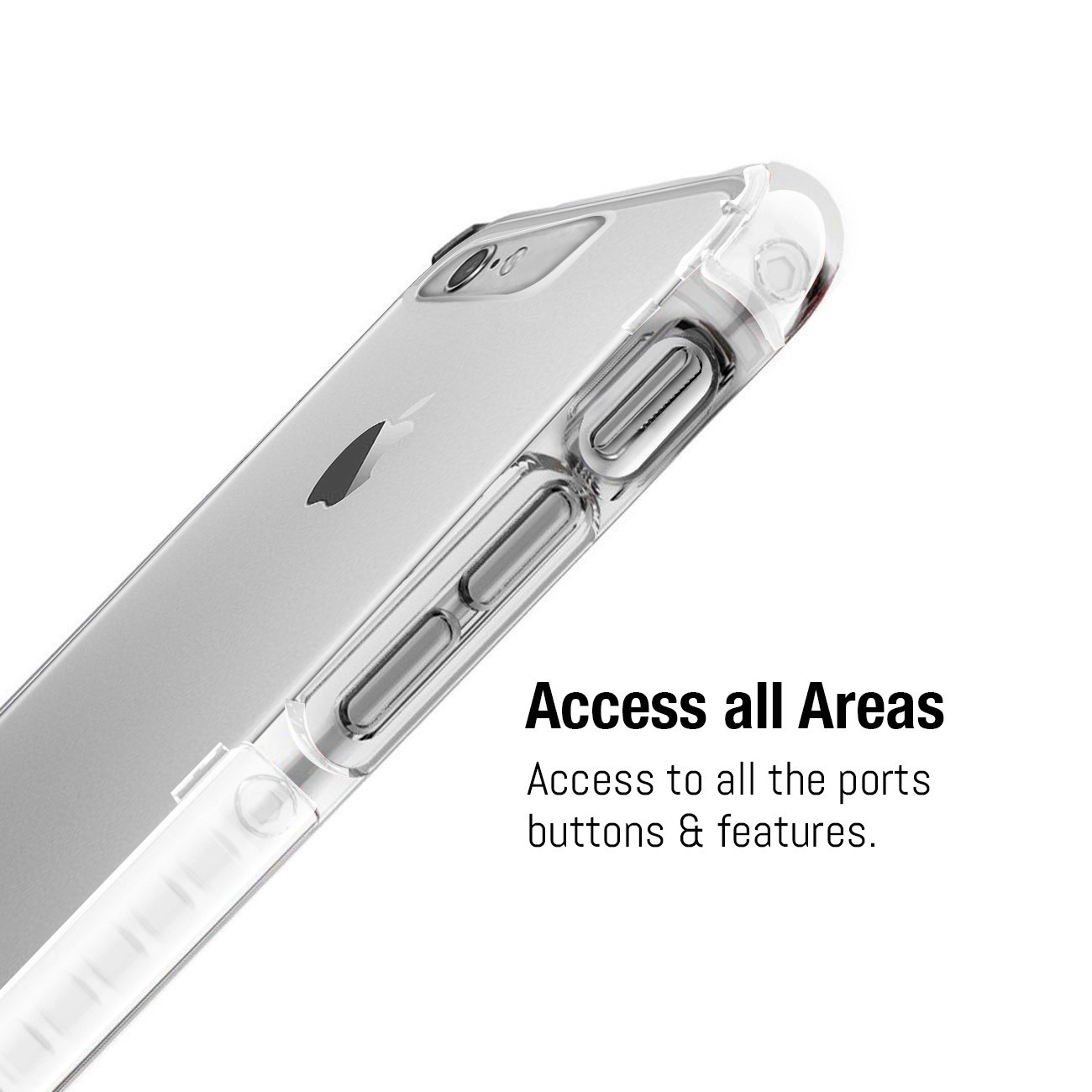 Θήκη Orzly Fusion White για iPhone 7