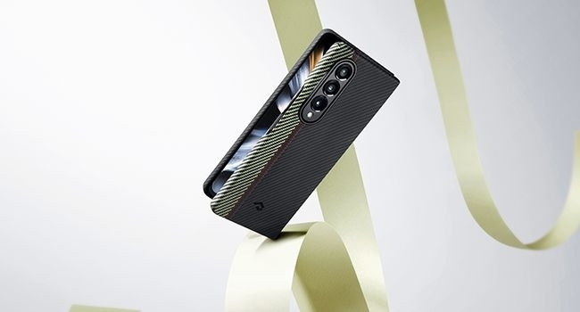 Pitaka Fusion Weaving Air Case - Θήκη Aramid Fiber Body Samsung Galaxy Z Fold4 - 0.55mm - 600D - Overture (FOFOLD4)