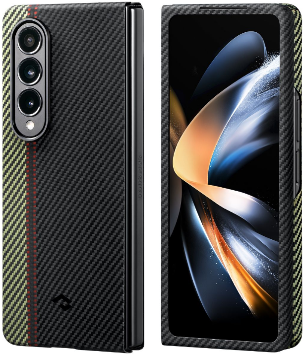 Pitaka Fusion Weaving Air Case - Θήκη Aramid Fiber Body Samsung Galaxy Z Fold4 - 0.55mm - 600D - Overture (FOFOLD4)