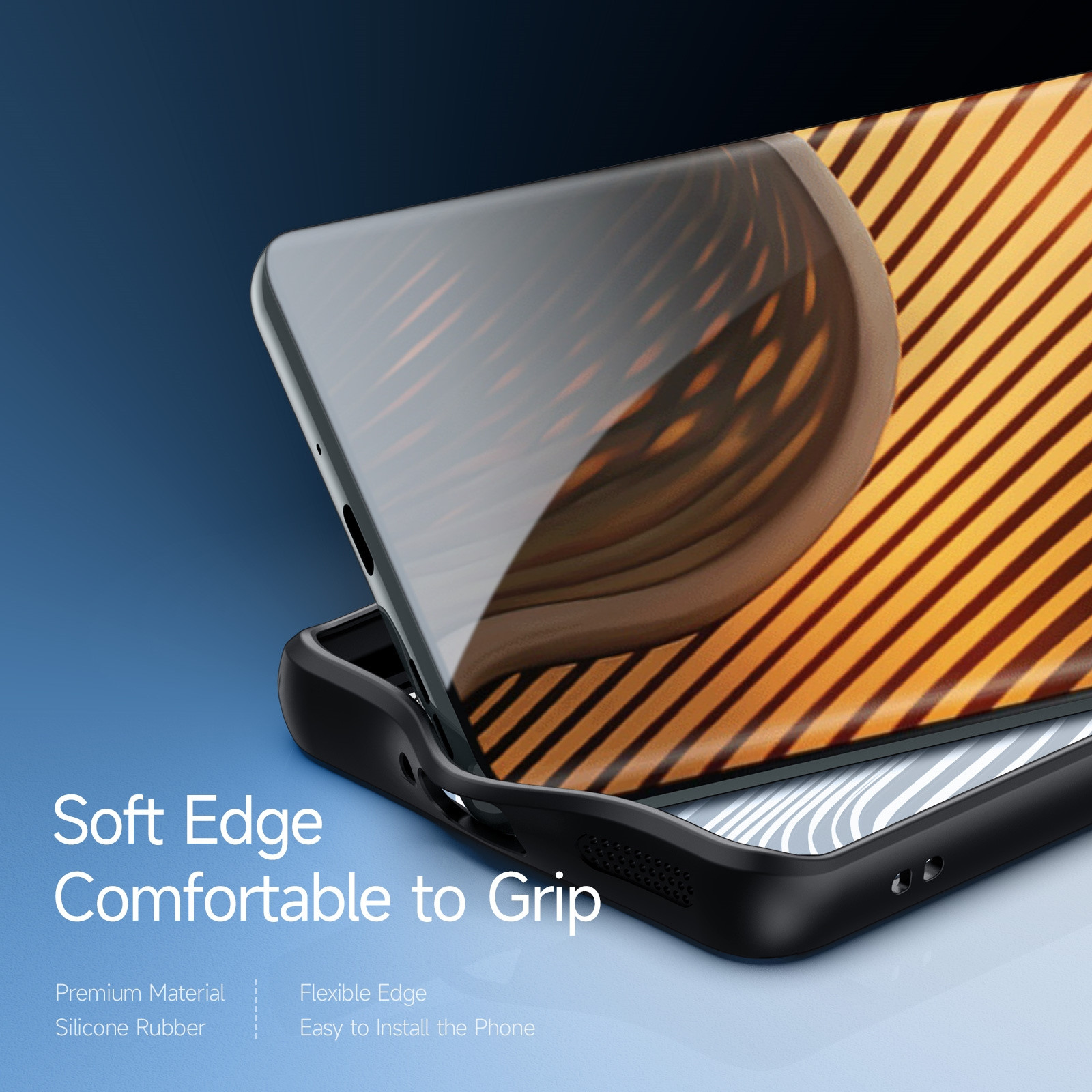 Premium Ημιδιάφανη Σκληρή Θήκη - Motorola Edge 50 Ultra / Moto X50 Ultra - DuxDucis Aimo Series - Black (6934913005866)