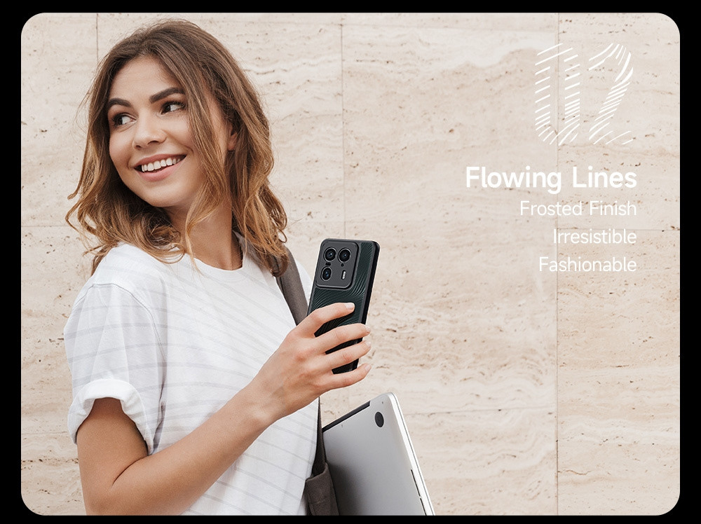 Premium Ημιδιάφανη Σκληρή Θήκη - Motorola Edge 50 Ultra / Moto X50 Ultra - DuxDucis Aimo Series - Black (6934913005866)