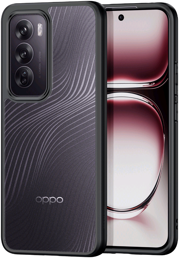 Προστατέψτε τo αγαπημένο σας Oppo Reno12 και διατηρήστε το στην αρχική του κατάσταση, με την κομψή και ημιδιάφανη θήκη Aimo της DuxDucis.