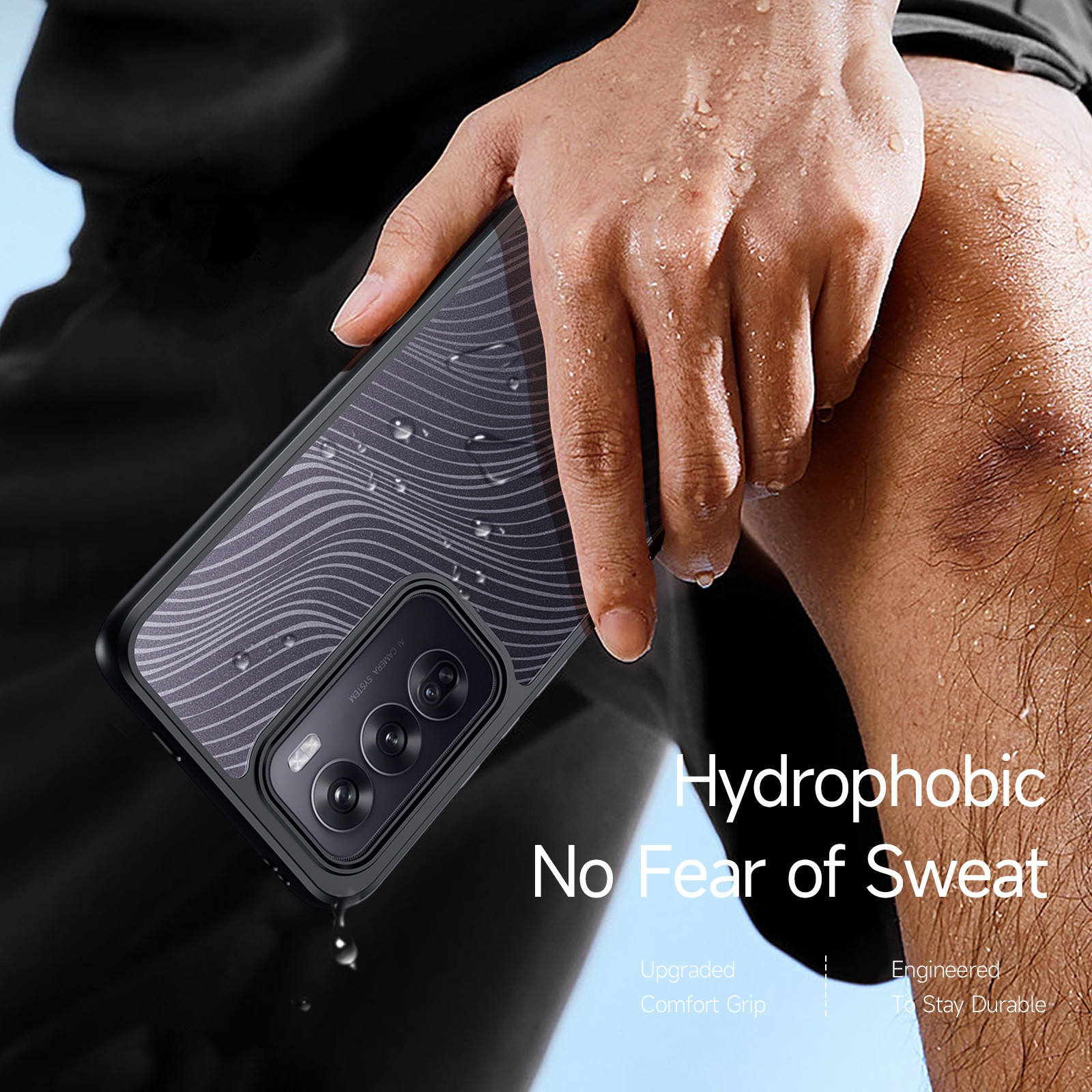 Προστατέψτε τo αγαπημένο σας Oppo Reno12 και διατηρήστε το στην αρχική του κατάσταση, με την κομψή και ημιδιάφανη θήκη Aimo της DuxDucis.