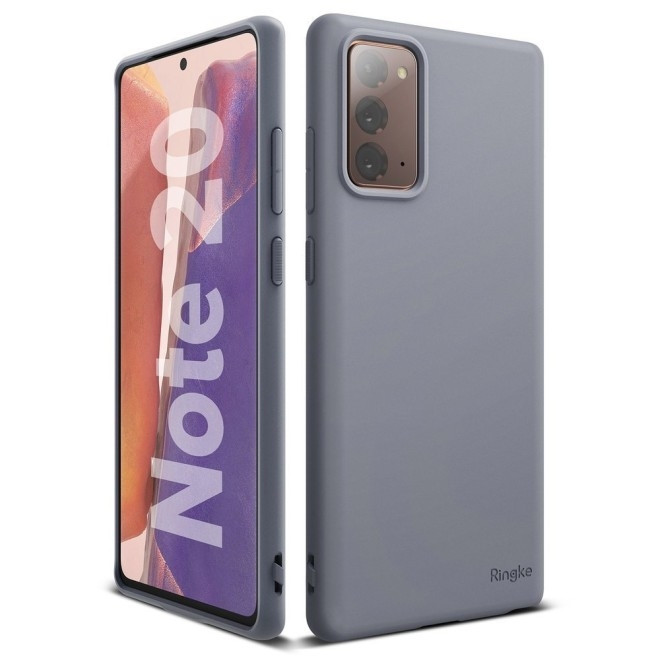 Ringke Air S Θήκη Σιλικόνης Samsung Galaxy Note 20 - Lavender Grey (8809716076819)
