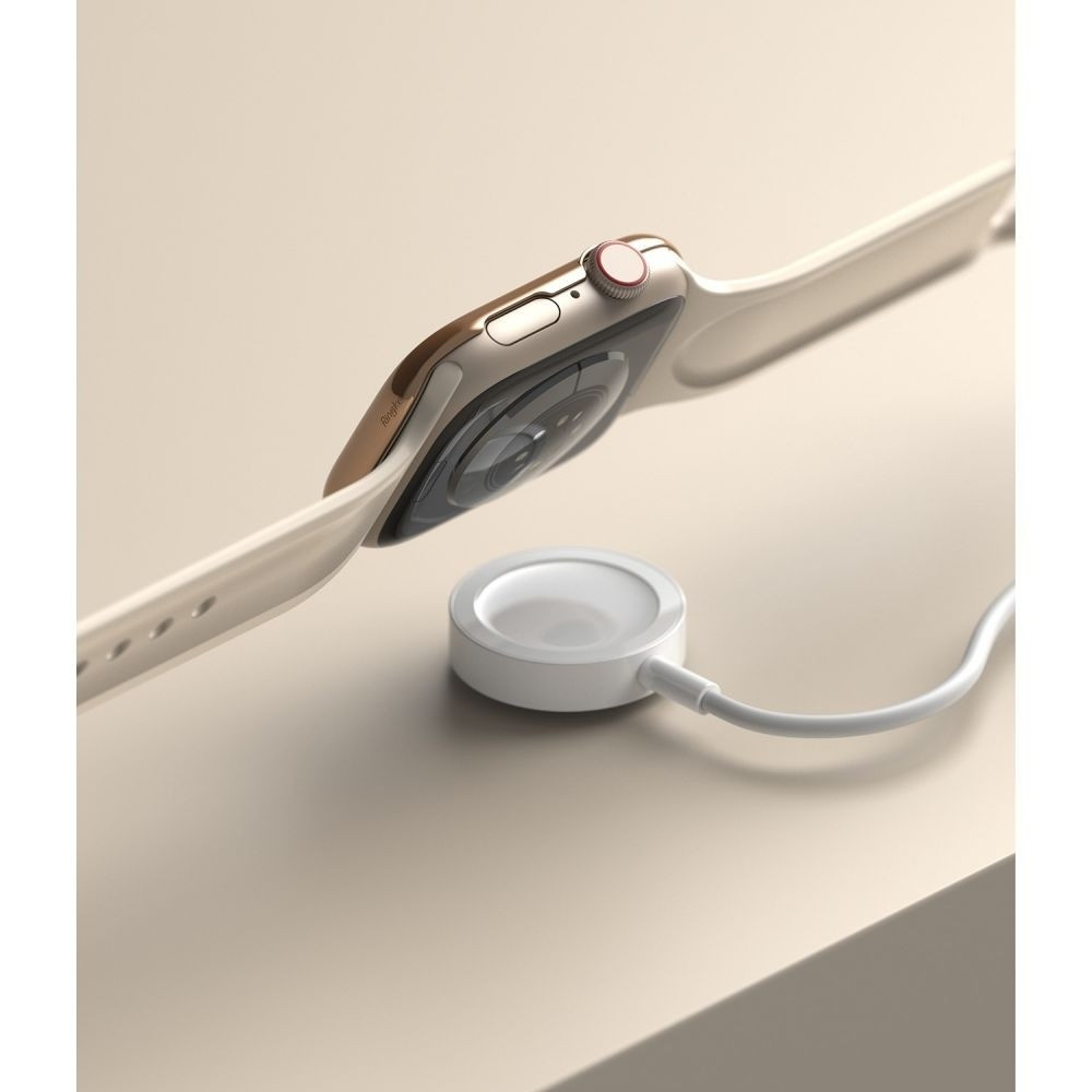Ringke Bezel Styling - Θήκη από Ανοξείδωτο Ατσάλι - Apple Watch 7 41mm - Glossy Rose Gold (99575)