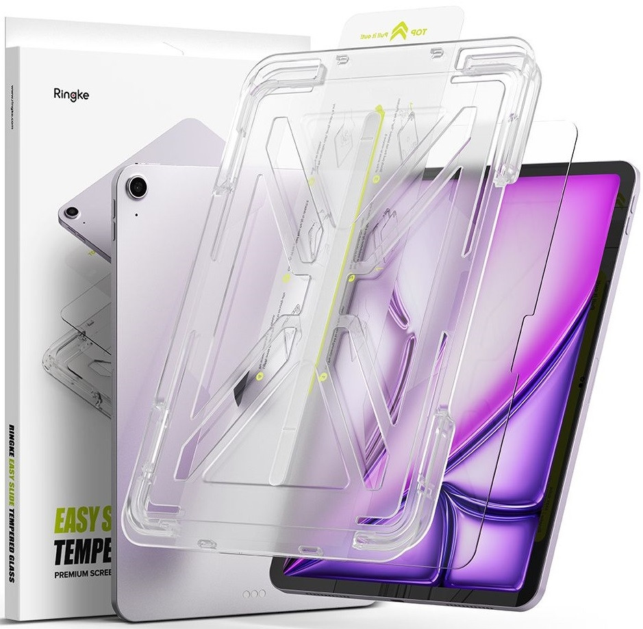 Ringke Easy Slide Tempered Glass - Αντιχαρακτικό Γυαλί Προστασίας Οθόνης - Apple iPad Air 6 2024 11" - Clear (8809961786372)