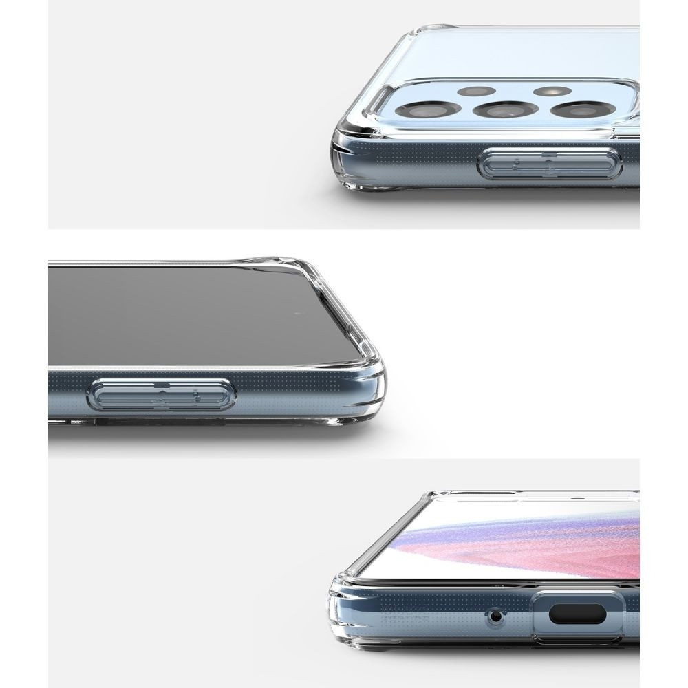 Ringke Fusion Σκληρή Θήκη με TPU Bumper - Samsung Galaxy A53 5G - Clear (99593)