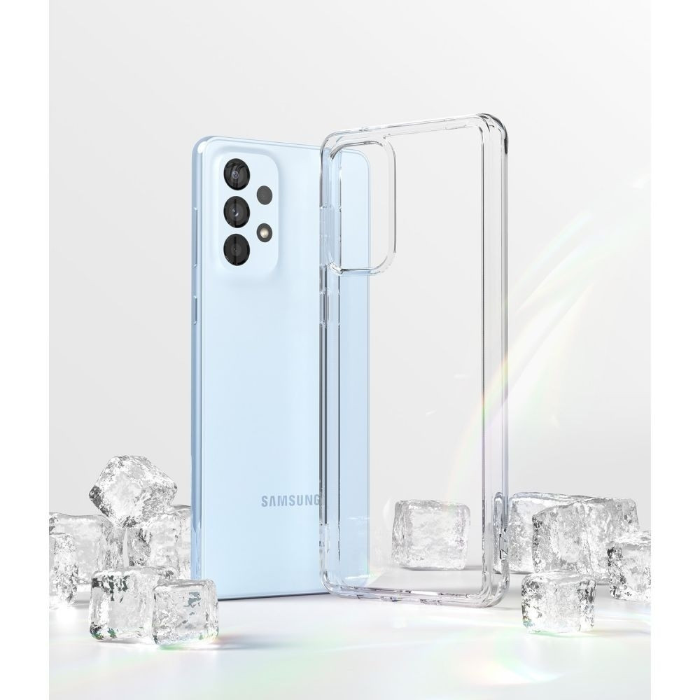 Ringke Fusion Σκληρή Θήκη με TPU Bumper - Samsung Galaxy A53 5G - Clear (99593)