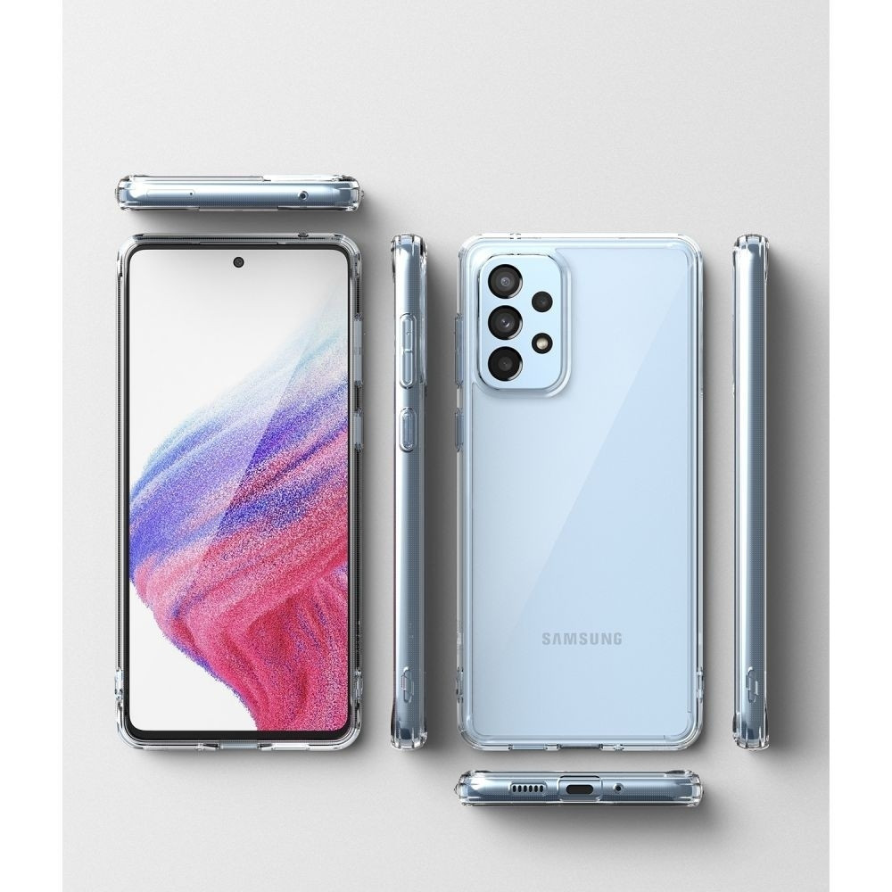 Ringke Fusion Σκληρή Θήκη με TPU Bumper - Samsung Galaxy A53 5G - Clear (99593)