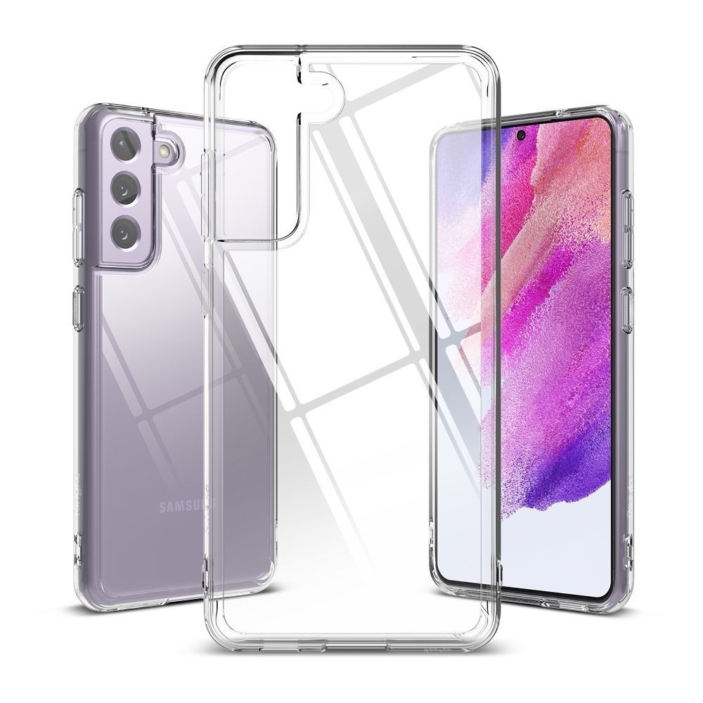 Ringke Fusion Σκληρή Θήκη με TPU Bumper - Samsung Galaxy S21 FE 5G - Clear (94783)
