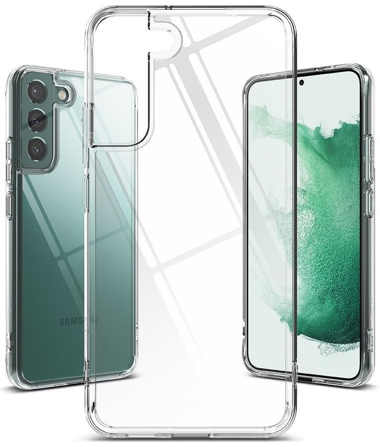 Ringke Fusion Σκληρή Θήκη με TPU Bumper - Samsung Galaxy S22 Plus 5G - Clear (96439)