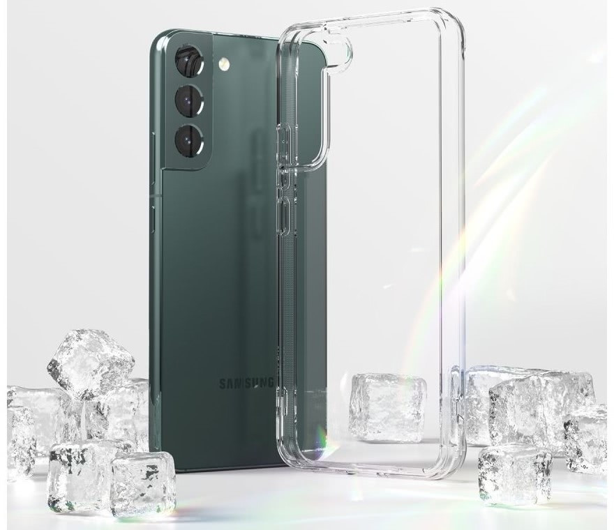 Ringke Fusion Σκληρή Θήκη με TPU Bumper - Samsung Galaxy S22 Plus 5G - Clear (96439)