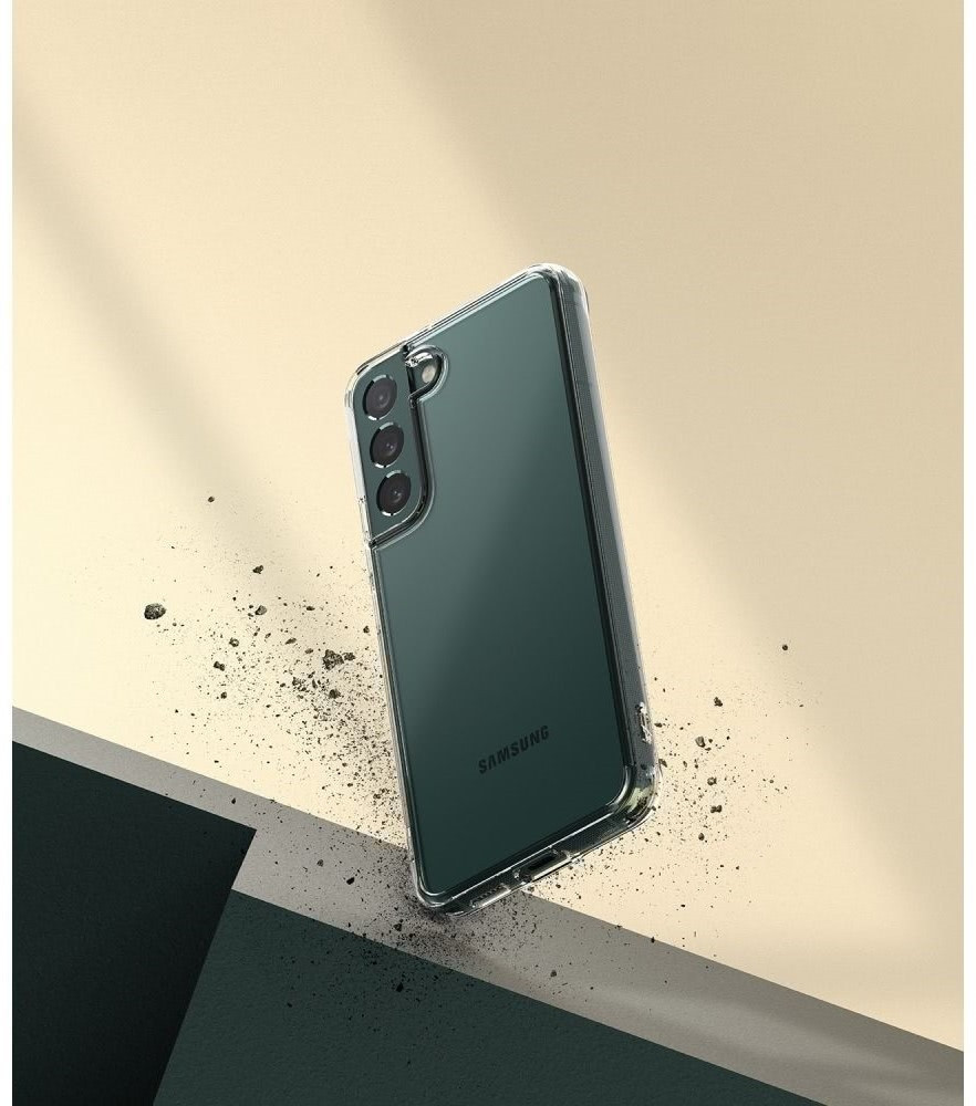 Ringke Fusion Σκληρή Θήκη με TPU Bumper - Samsung Galaxy S22 Plus 5G - Clear (96439)