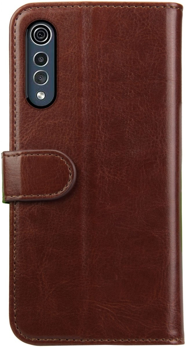 Rosso Element PU Θήκη Πορτοφόλι LG Velvet - Brown (8719246262432)