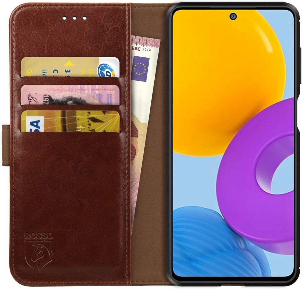 Rosso Element PU Θήκη Πορτοφόλι Samsung Galaxy M52 5G - Brown (96038) 