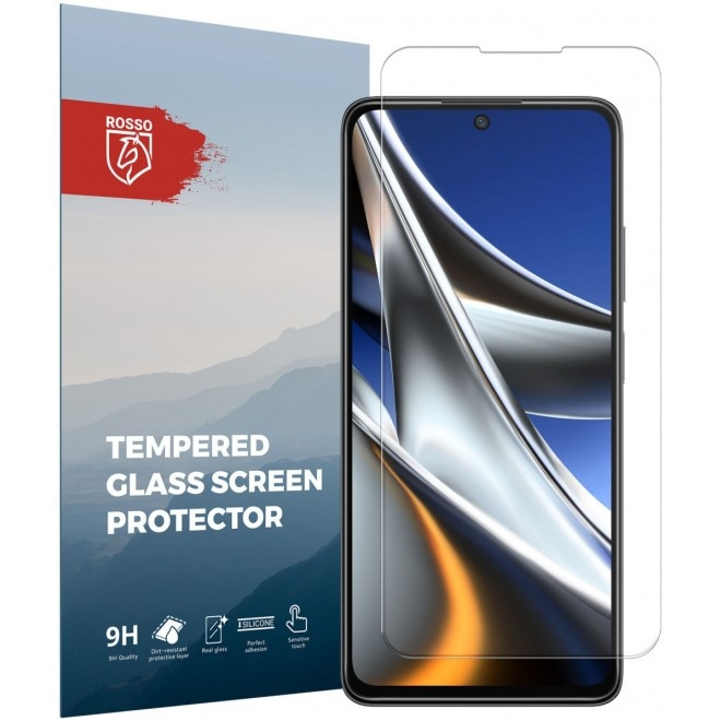 Rosso Tempered Glass - Αντιχαρακτικό Προστατευτικό Γυαλί Οθόνης Xiaomi Poco X4 Pro 5G - Clear (8719246358166)