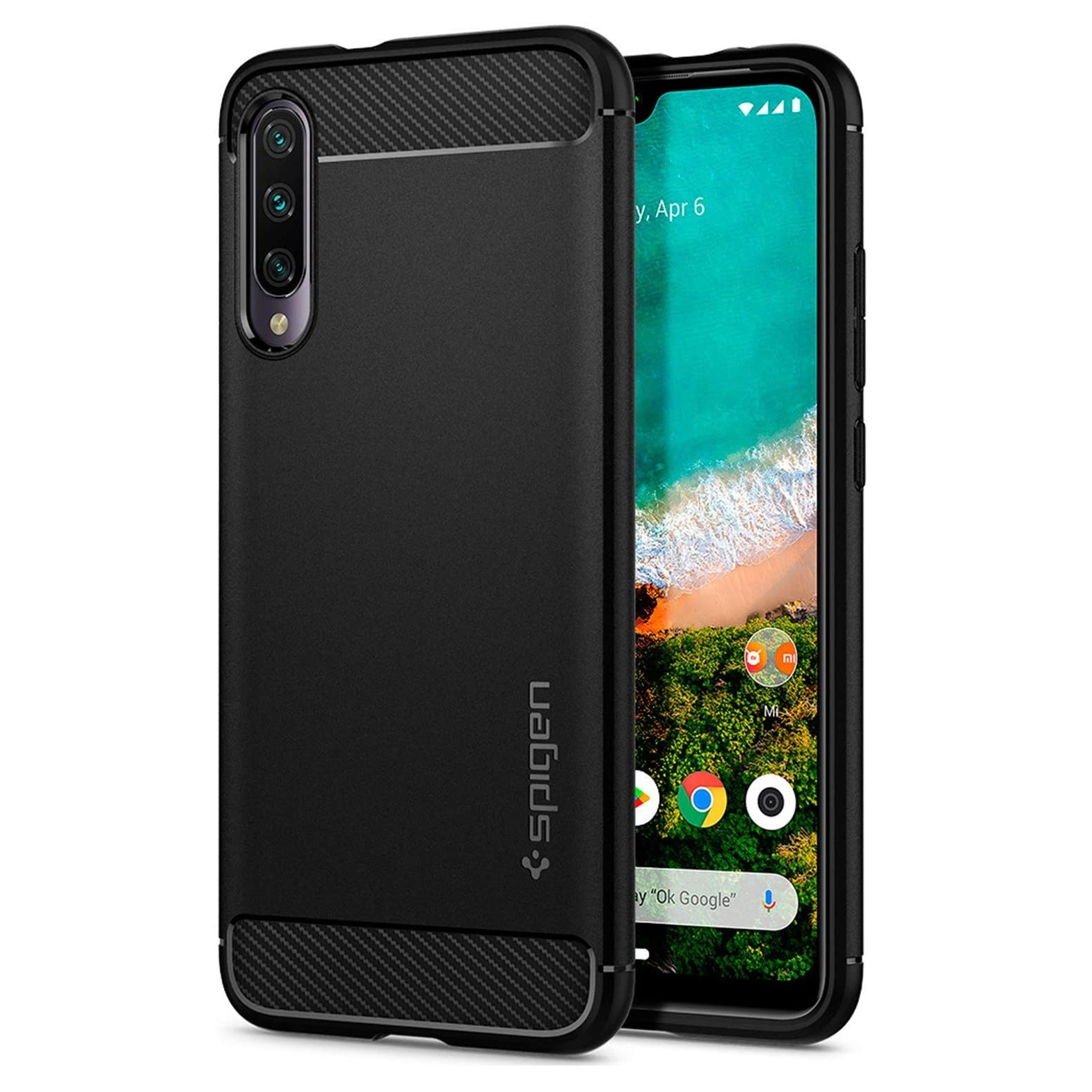 Spigen Xiaomi Mi A3 Rugged Armor Black (S51CS26397)