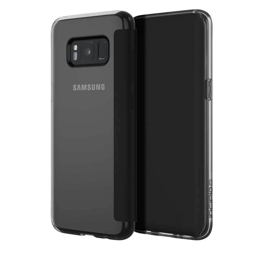 Incipio Galaxy S8+ NGP Folio Clear / Black 