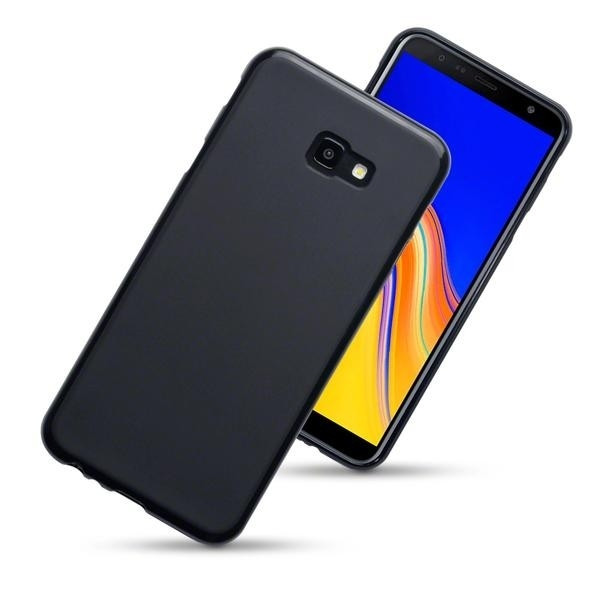 Terrapin Θήκη Σιλικόνης Samsung Galaxy J4 Plus 2018 - Solid Black Matte Finish (118-002-732) 